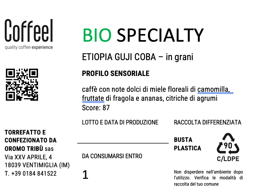 Bio Etiopia Guji Specialty