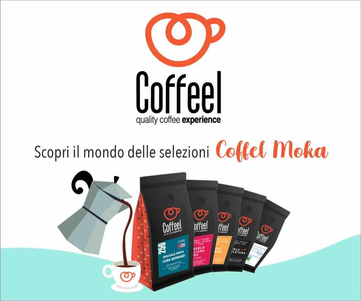 cofanetto degustazione caffè moka 5 confezioni da 125gr