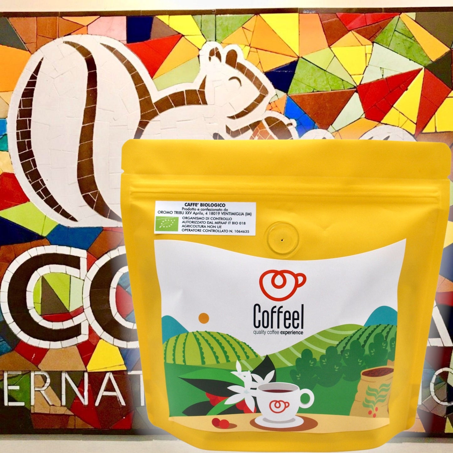 caffè 100% certificato bio honduras marcala uluma - in grani 300gr