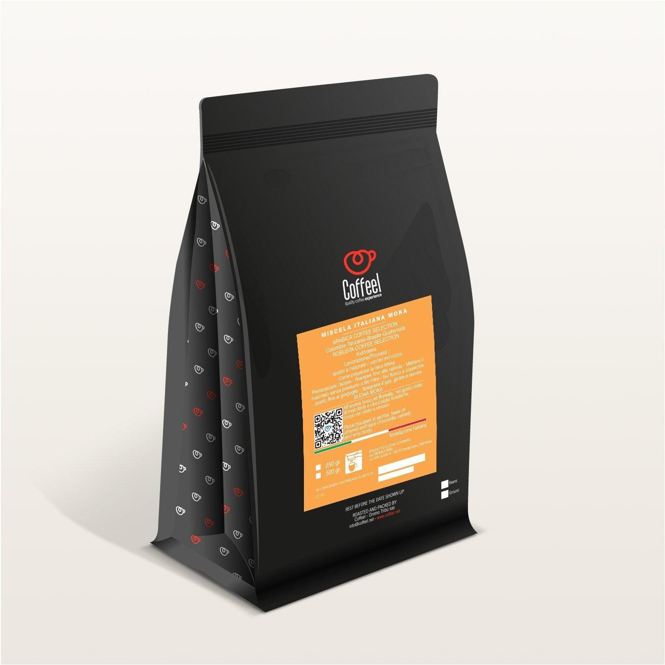 caffè per moka miscela italiana 580 - 250gr