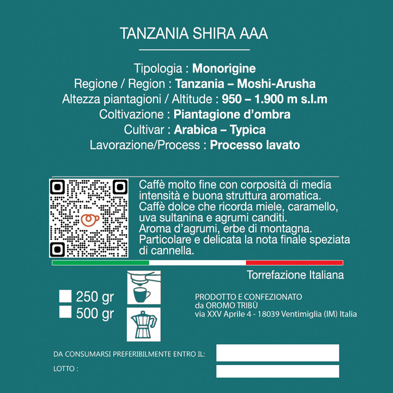 Tanzania Shira Specialty