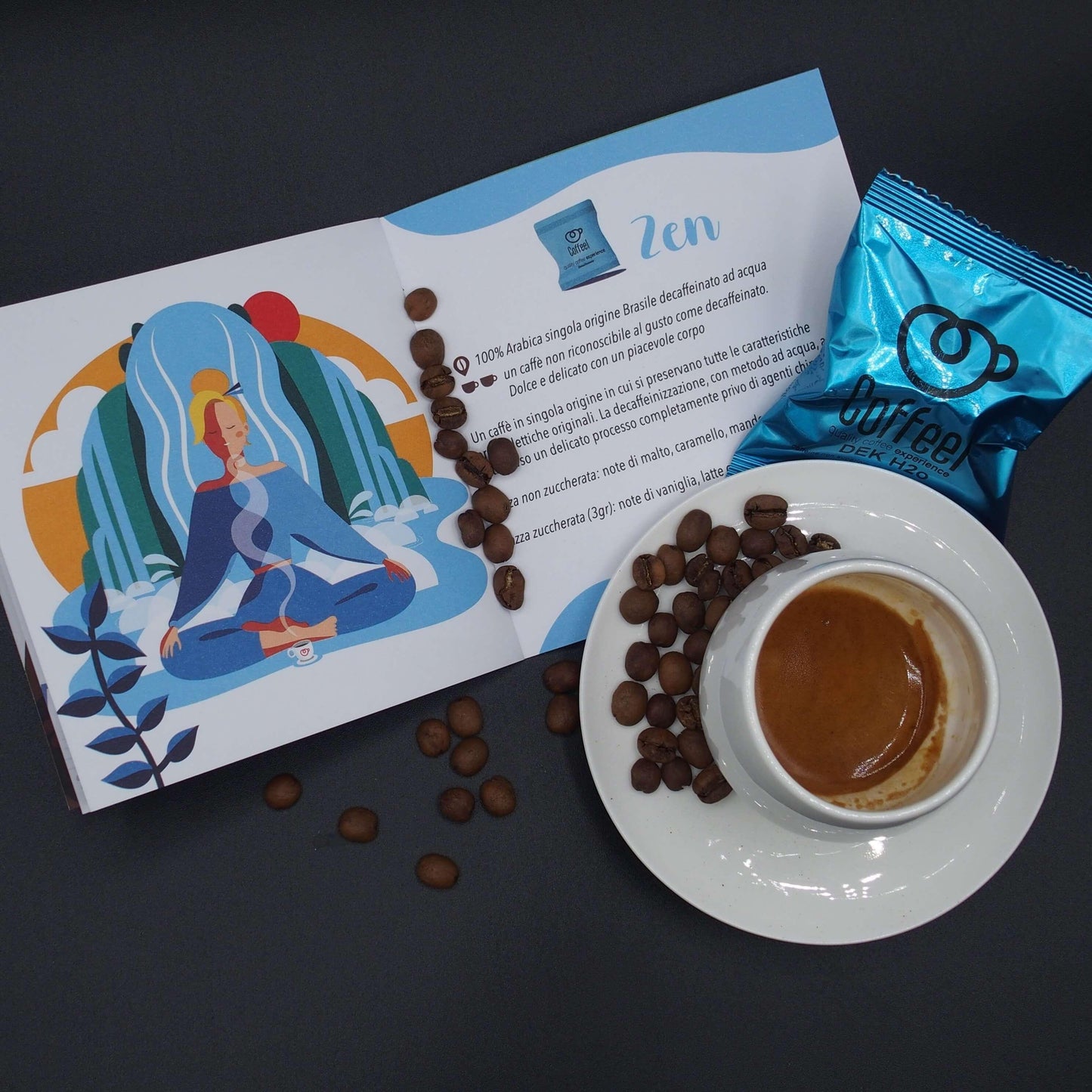 caffè in capsula compatibile nespresso - la zen - 50 capsule